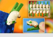 12er Set Glücksschweinchen-Klammer