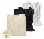 BIO-Baumwolltasche mit langen Henkeln